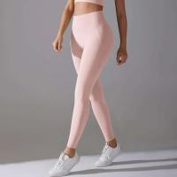 Pantalones de mujer y de gimnasio, pantalones cortos deportivos sin costuras, control abdominal, levantamiento de cadera, mallas de yoga - details 12