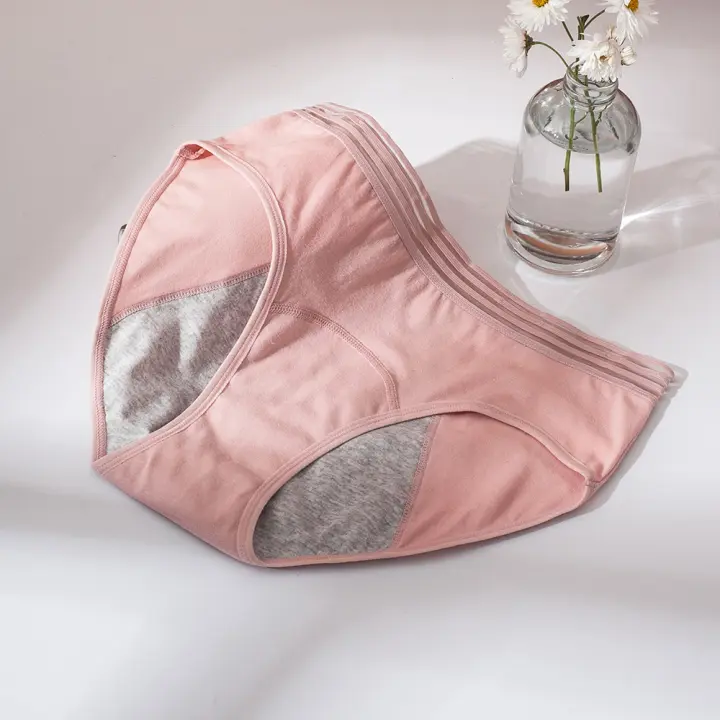 SRA-bragas de algodón a prueba de fugas para el período menstrual - 1