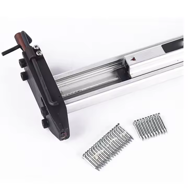 Herramienta de Preganchamiento Manual ST18 de Alta Calidad Partes de Acero 18*6*2mm para Pisos de Cemento Herramienta de Preganchado Recto - 1