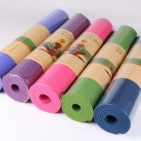 TPE solo color 183*61*0,8 cm estera de yoga engrosado antideslizante fitness saltar cuerda portátil - details 10