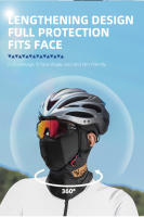 Pasamontañas de motocicleta para hombre y mujer, sombrero de protección solar a prueba de polvo, gorra Anti-UV, cubierta de cara completa, Verano - details 5