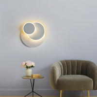 Goeco Luces de techo Dos luces redondas triples 15W Luz blanca cálida 3000K - details 8