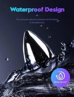 Empaquetado privado Base de ancla de metal sexy Juguete para parejas de adultos al aire libre de acero inoxidable Entrenador de tapón anal para hombre Masturbador anal para adultos - details 7