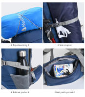 Mochila GRANDE para senderismo y montañismo para hombre, para escalada morral, senderismo, Camping, deporte al aire libre, bolsa XA108Y, 60L - details 12