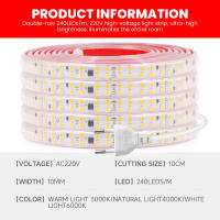 GAHADA Luces de Tira LED Modernas Impermeables, Cortables, 10cm, Barra de Lámpara Suave para Jardín al Aire Libre - details 1
