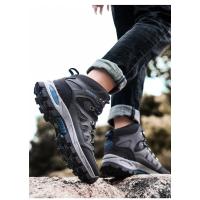Zapatos ligeros de senderismo para hombre y mujer, zapatillas de Trekking cómodas para exteriores, calzado deportivo de escalada, talla grande 48 - details 15