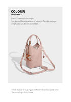 Bolso tejido de moda, bolso cubo de gran capacidad, bolso mensajero casual versátil para viajeros. - details 20