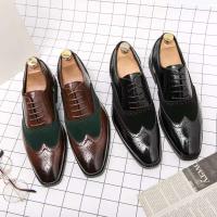 Producto más vendido 2025, zapatos de hombre clásicos de oficina de cuero genuino Oxford estilo caminar italiano de lujo - details 18