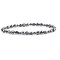 Pulseras de terapia magnética para pérdida de peso con cuentas de hematita para hombres y mujeres, antifatiga, curación - details 3