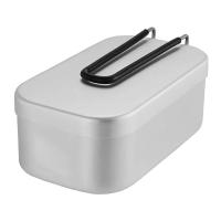 Caja de Almuerzo de Aluminio de 800ML Utensilios de Cocina para Acampar al Aire Libre - details 0