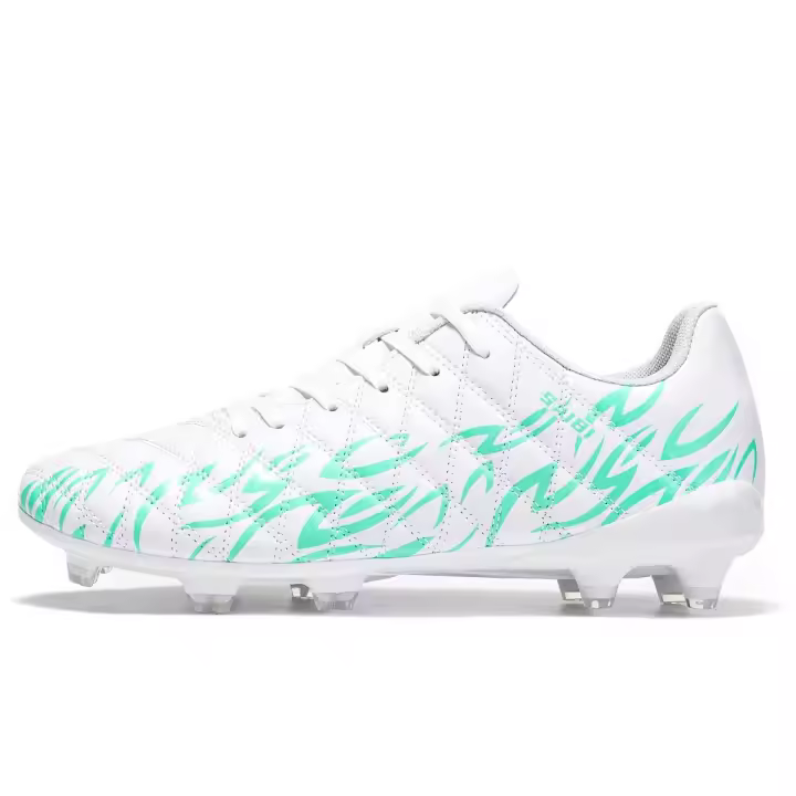 Venta al por mayor y al por menor de zapatos de fútbol transpirables para hombres y niños, uñas largas rotas antideslizantes para deportes de primavera, invierno y verano - 1