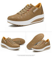 Nuevos zapatos de cuña tonificadores con plataforma para mujer, zapatos con lentejuelas, zapatos deportivos a la moda para chica, zapatos deportivos para mujer, zapatillas adelgazantes - details 23
