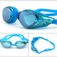 Gafas de Prescripción para Miopía en Vidrio Impermeables Anti Niebla para Niños y Adultos Gafas de Natación con Diverter - details 3