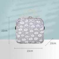 Bolsa de almacenamiento de pañales de gran capacidad, organizador de pañuelos para bebé, bolsas para mamá - details 0