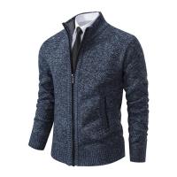 Jersey de punto para hombre, cárdigan, suéter de lana, chaqueta casual cómoda y cálida. - details 17