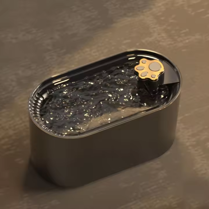 Dispensador de agua inteligente para mascotas de 3L, alimentador de agua automático para gatos con circulación inteligente, fuente de agua para mascotas con USB silencioso - 1
