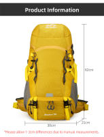 Mochila de gran capacidad para acampar, bolso de hombro impermeable para deportes de viaje al aire libre, senderismo, Trekking, escalada, Montañismo - details 0