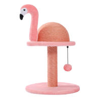 Árbol Rascador de Gato PAWZ Road 32x32x48CM Postes rascadores de flamenco creativos árbol de gato elegante pequeño tipo de animal para China - details 1