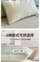 Almohadas suaves de lujo para dormir, almohada rellena de fibra de poliéster, colección para el hogar y el hotel, lavable a máquina, para personas que duermen boca arriba o de lado - details 9