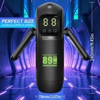 Copa Vibradora Automática para Hombres 7 Telescópica, Succión Oral, Juguete Sexual Adulto - details 8