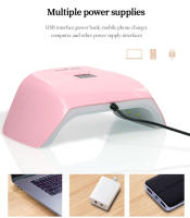 Lámpara de Secado de Gel Trapezoidal Profesional 9SPro Herramienta de Manicura con 24 Perlas LED para Fototerapia de Uñas - details 4