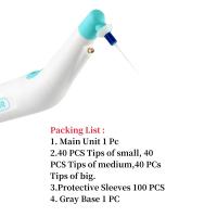Instrumento básico limpieza Dental Endo Odontologia con 120 Uds puntas LED irrigador sónico herramienta de odontología para conducto radicular Endo - details 6