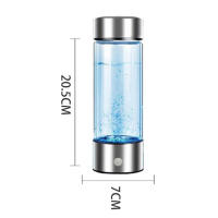 Botella de agua rica en hidrógeno USB, taza de producción de oxígeno desmontable para casa - details 6