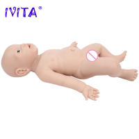 Muñeca de Bebé Renacida de Silicona IVITA Muñeca Realista de Niña Sin Pintar DIY - details 10