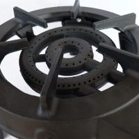 Calentador de gas fundido 9.8 KW 4 pies 3 grifos potente y estable, color negro - details 1