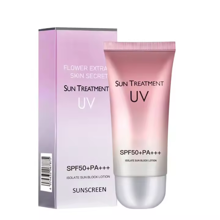 SPF50+ Protector solar Aislamiento Protección UV Refrescante y grasoso - 1