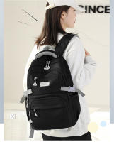 Mochila escolar para chicas adolescentes, morral sencillo de color sólido para mujer, morral escolar juvenil - details 0