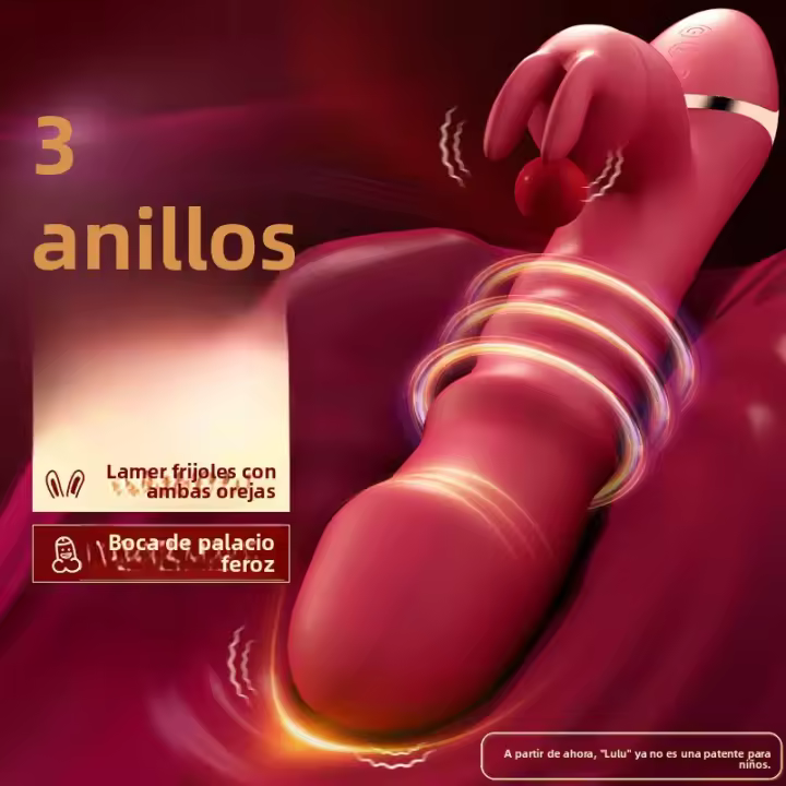 Masturbación Vibrador Rollo Telescópico Fuerte Choque Masturbación Palo Masturbación Femenina Juguetes Sexuales Adultos - 1