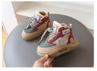 Zapatos deportivos para niños nuevos zapatos de invierno para invierno zapatos casuales de cuero de caña alta para niños zapatos de algodón grandes de terciopelo zapatos para niñas - details 12