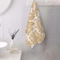 Toile De Jouy Toalla Algodón Francés Azul Marino Baño Ducha Deportes Yoga Toallas - details 150