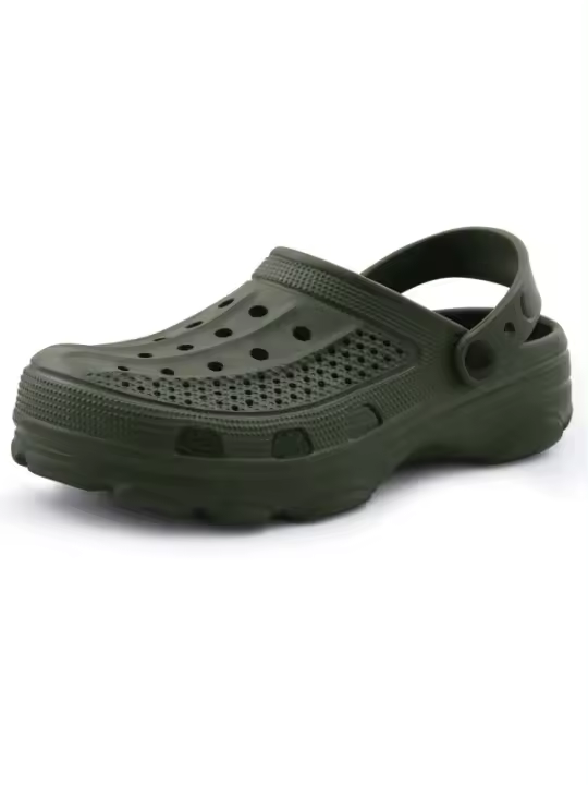 clásico agujero zapatillas de playa Con arco apoyo Unisex confort sandalias antideslizantes zapatos de jardín zuecos de verano de los hombres sandalias - 1