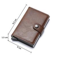 Billetera de fibra de carbono para hombre, Tarjetero con grabado de nombre gratis, Mini billetera delgada, monedero pequeño, 2024 - details 4