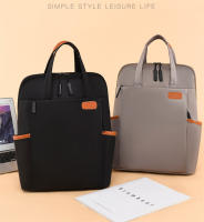 Mochila De trabajo simple para mujer, bolso de mano para ordenador portátil, mochila de hombro ligera informal, mochila de viaje de gran capacidad con cinturón de equipaje - details 17