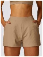 Pantalones cortos deportivos casuales y sueltos de nylon para yoga y ejercicios de autómneo y invierno acero inoxidable rápido secado - details 16