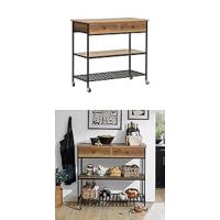 Conjunto de Mesa Alta de Bar Set Mesa y 2 Taburetes con Respaldo de Estilo Industrial OGT03-XL ES - details 13