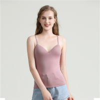 Chaleco deportivo para mujer Spaghetti Solid Cami Top Vest - details 6