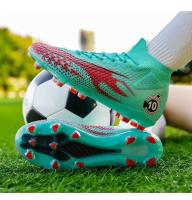 Zapatos cómodos con pinchos de fútbol para hombre, ligeros y de caña alta para mujer, calzado deportivo de entrenamiento - details 8
