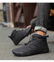 Zapatos de cinco dedos botas de nieve zapatos de nieve antideslizantes para exteriores zapatos de algodón - details 23