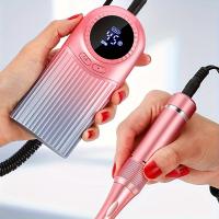 Taladro Eléctrico de Uñas Profesional de Alta Velocidad, 35.000 RPM, Portátil y Recargable por USB, Sin Calor, Batería - details 4