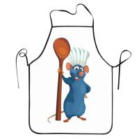 Unisex Ratatouille Remy con cuchara delantal adultos mujeres hombres Chef Tablier cocina para cocinar película animada pintura - details 37