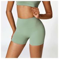 Pantalones cortos de yoga para mujer, bodys deportivos transpirables de cintura alta, para correr, gimnasio y entrenamiento de verano - details 15