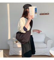 Bolsa de nailon bola de masa bolsa de gran capacidad bolsa de alta gama casual bolsa de mensajero simple versátil bolso de hombro de las mujeres - details 19