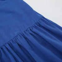 Primavera Verano Nuevo cuello en V sin espalda Diseño de correa Estilo Sense Casual A-line Vestido largo para mujer - details 18