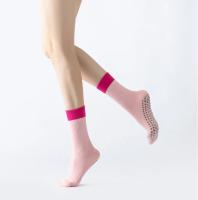Calcetines de yoga para mujer, medias de algodón antideslizantes para Pilates, deportes, Zumba, ejercicios aeróbicos, fitness, Color a la moda - details 14
