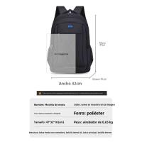 Mochila de Viaje de Negocios de Gran Capacidad Bolsa de Ordenador Resistente al Desgaste para Hombres - details 5