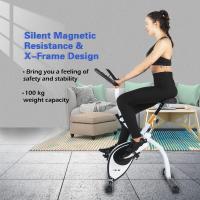 Entrenamiento cardiovascular plegable Fitness 8 niveles de resistencia magnética pantalla LCD Entrenamiento con sensor de frecuencia cardíaca, SY-810L - details 6